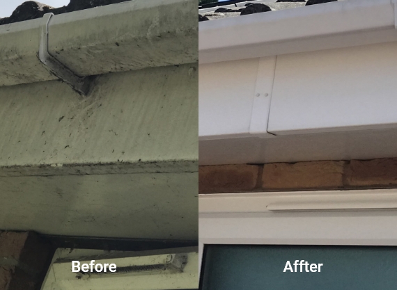 before & after